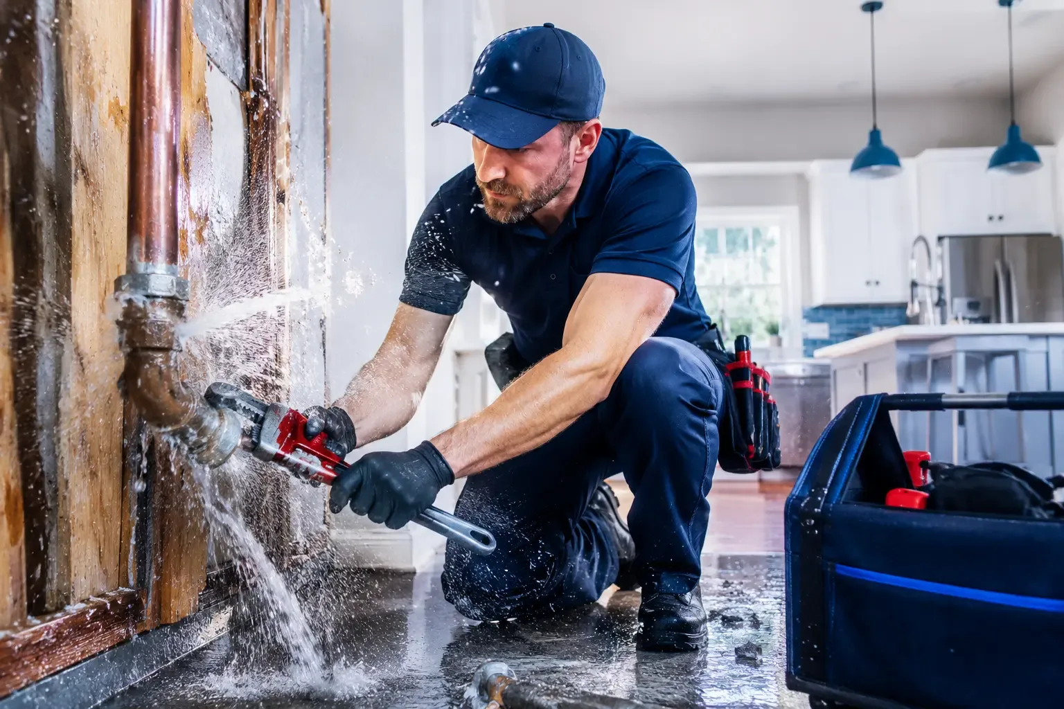 Local emergency pipe repair professionals in Hiwassee, VA
